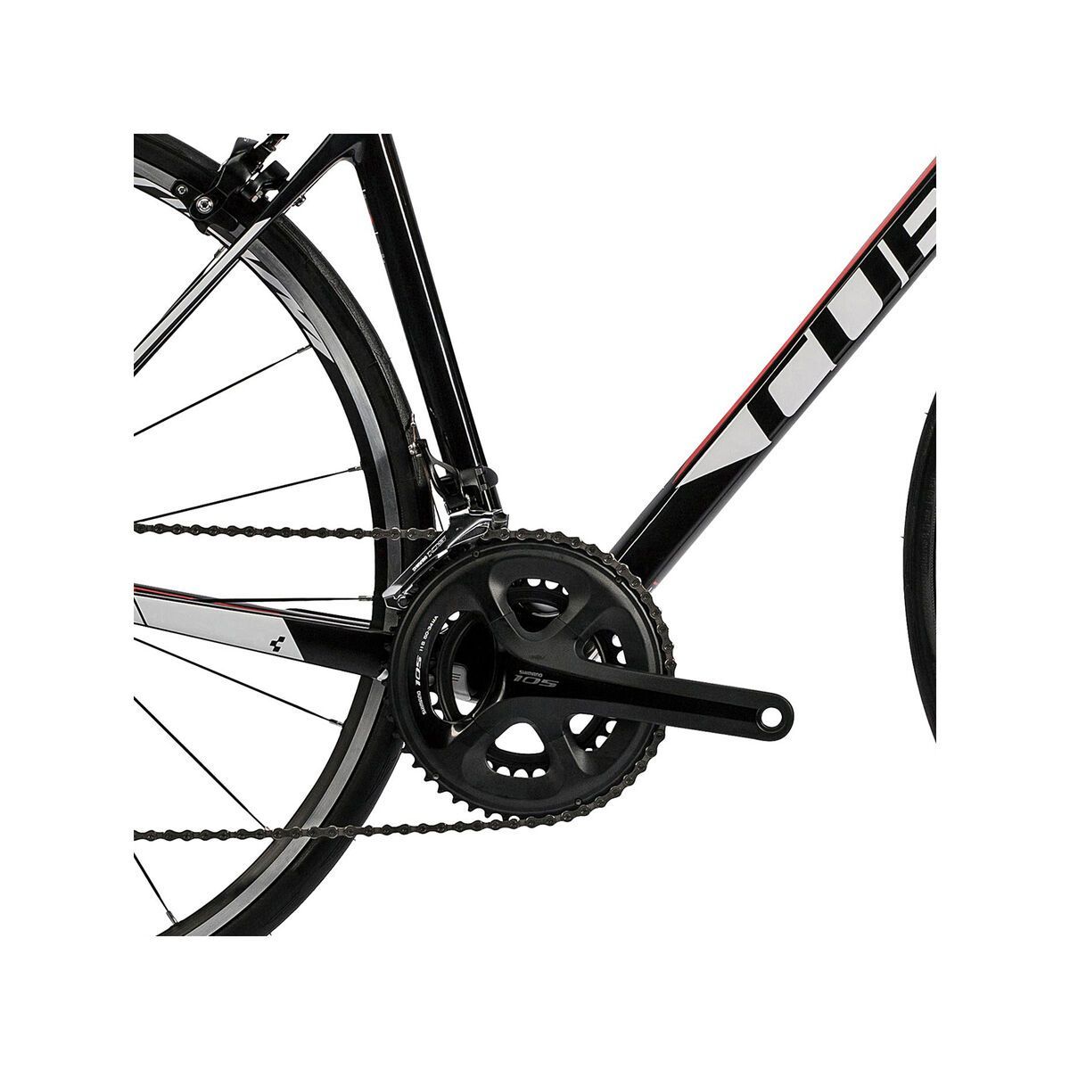 Cube Attain GTC, carbon´n´red - Bild 3