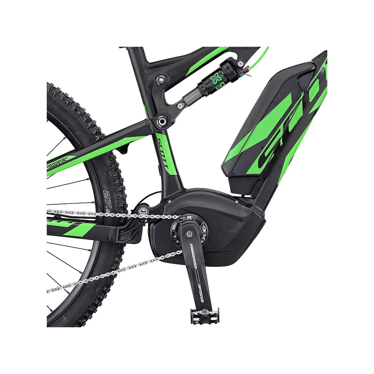 Scott E-Spark 720, black/green - Bild 3