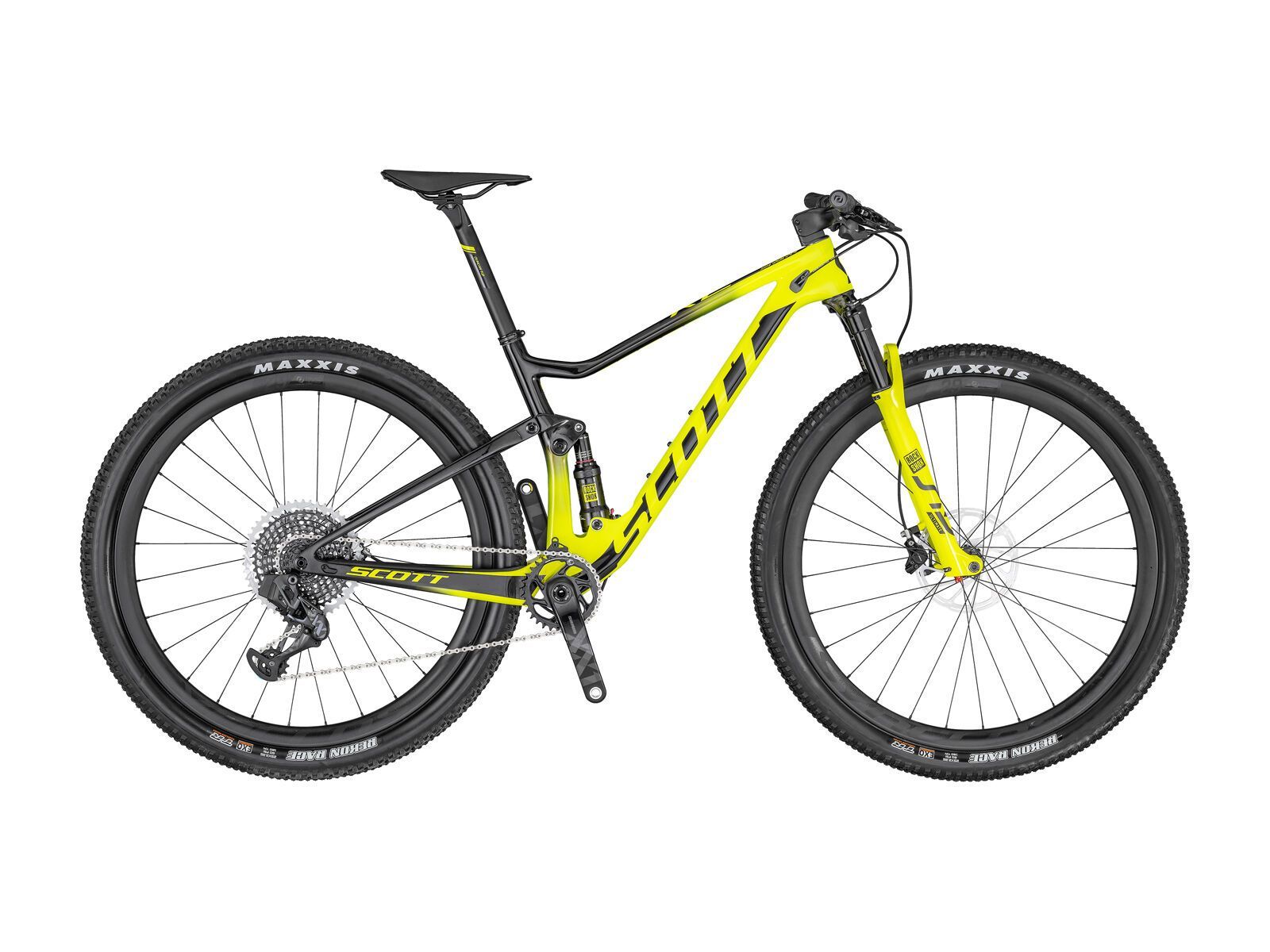 Scott Spark RC 900 World Cup AXS, radium yellow/black - Bild 1