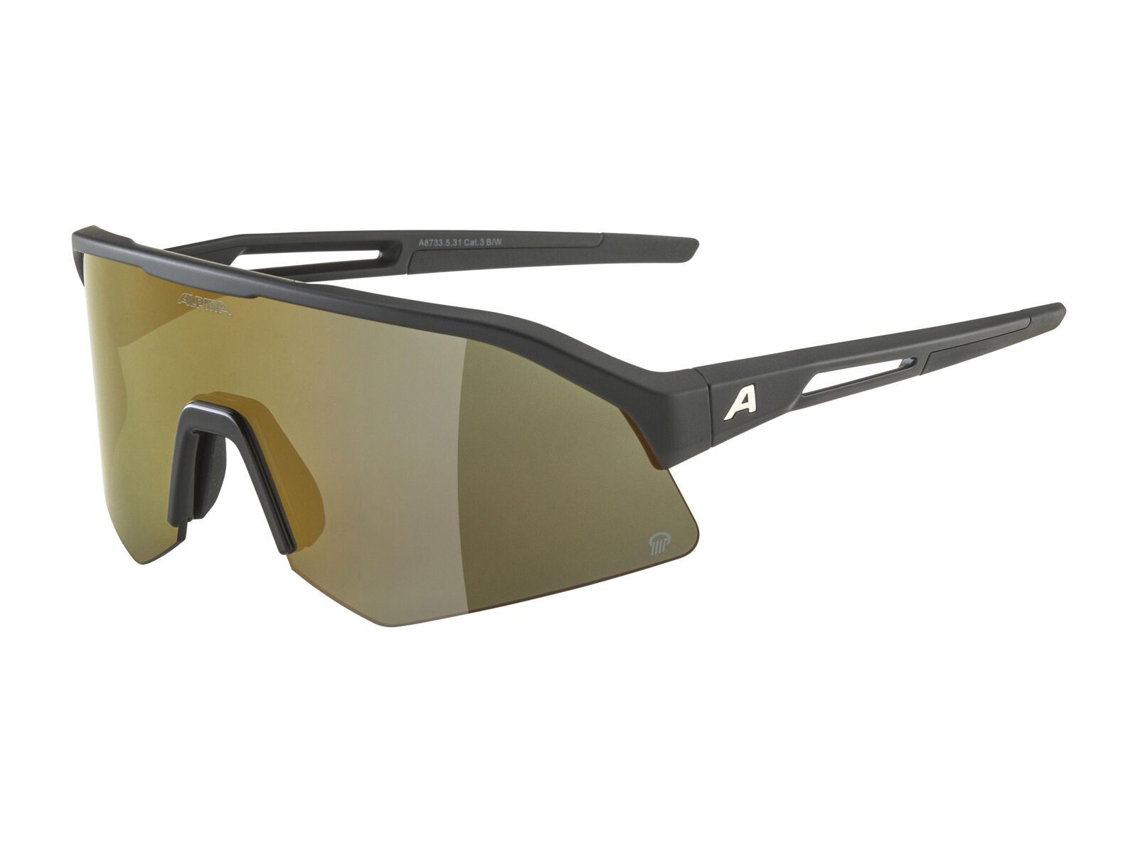 Alpina Sonic HR Q, Amber I Gold Mirror / black matt - Bild 1