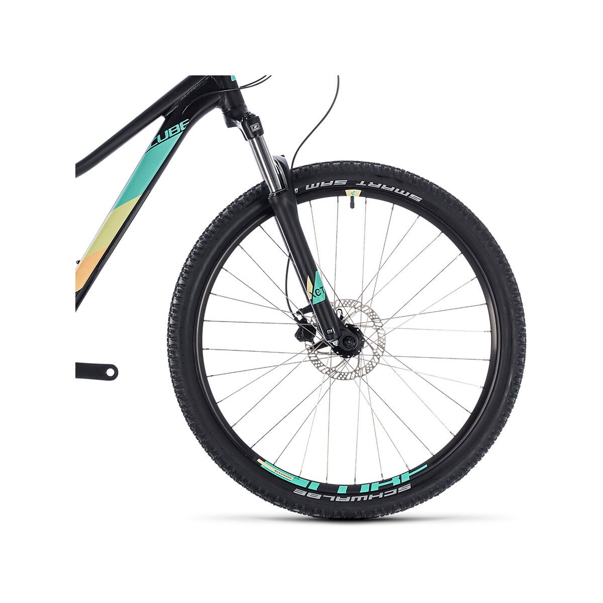 Cube Access EAZ 27.5, black´n´mint - Bild 3