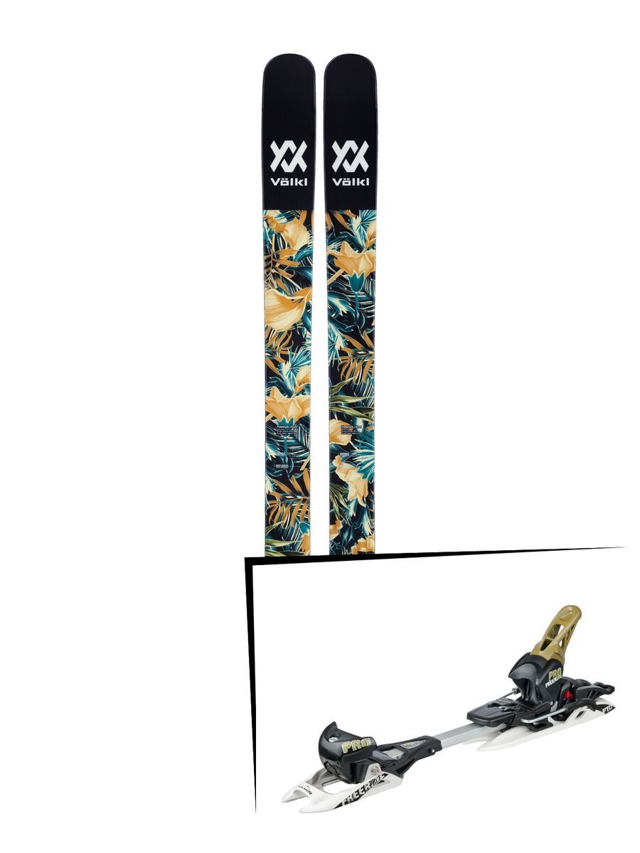 Set: Völkl Bash 116 2018 + Fritschi Diamir Freeride Pro schwarz-olive - Bild 1