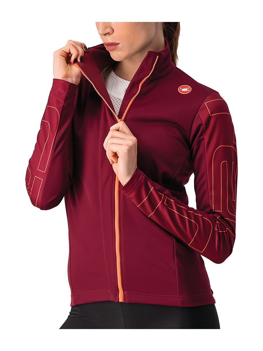 Castelli Transition W Jacket, bordeaux/brilliant pink - Bild 4