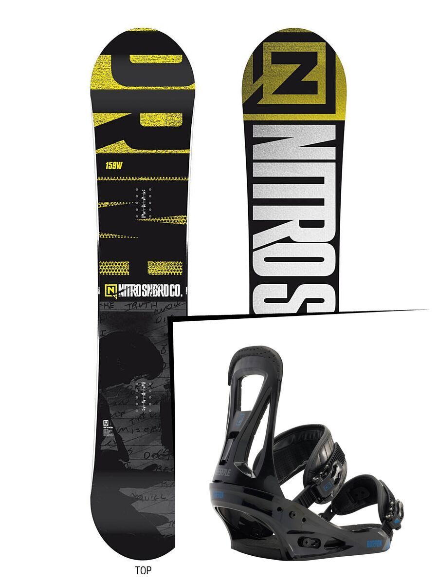 Set: Nitro Prime Edge Wide  + Burton Freestyle (1191317S) - Bild 1