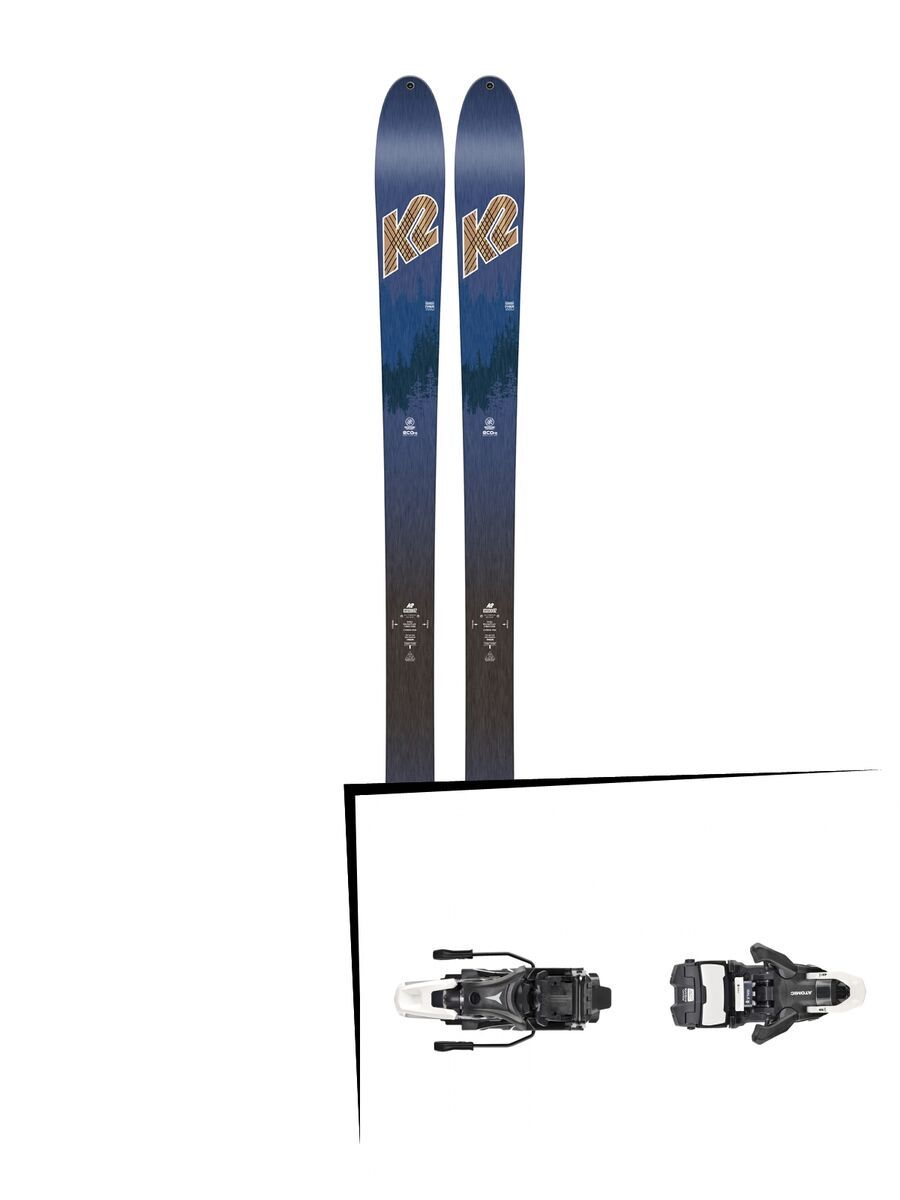 Set: K2 SKI Wayback 82 ECOre 2018 + Atomic Shift MNC 13 black/white - Bild 1