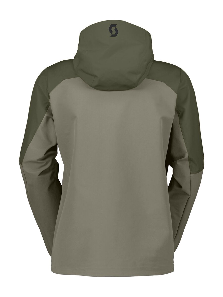 Scott Explorair Softshell Men's Jacket, dust grey/douglas green - Bild 2