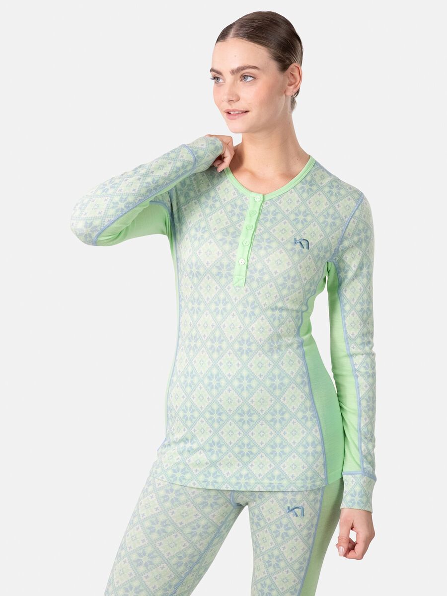 Kari Traa Rose Long Sleeve Baselayer, mint - Bild 3