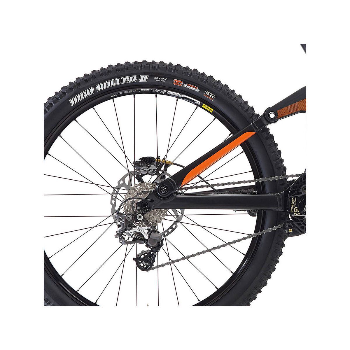 Kona Supreme Operator, matt carbon/orange/matt black stays - Bild 4