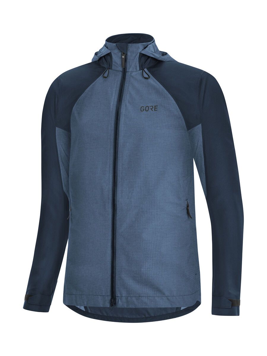 GOREWEAR C5 Damen Gore-Tex Trail Kapuzenjacke, orbit blue - Bild 1