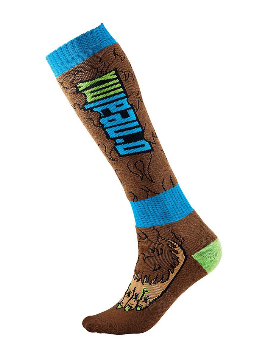 ONeal Pro MX Socks Bigfoot, brown/blue - Bild 1