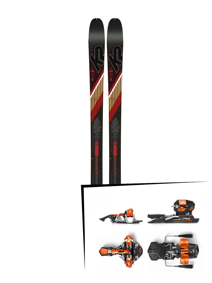 Set: K2 SKI Wayback 80 2019 + G3 Ion 12 - Bild 1