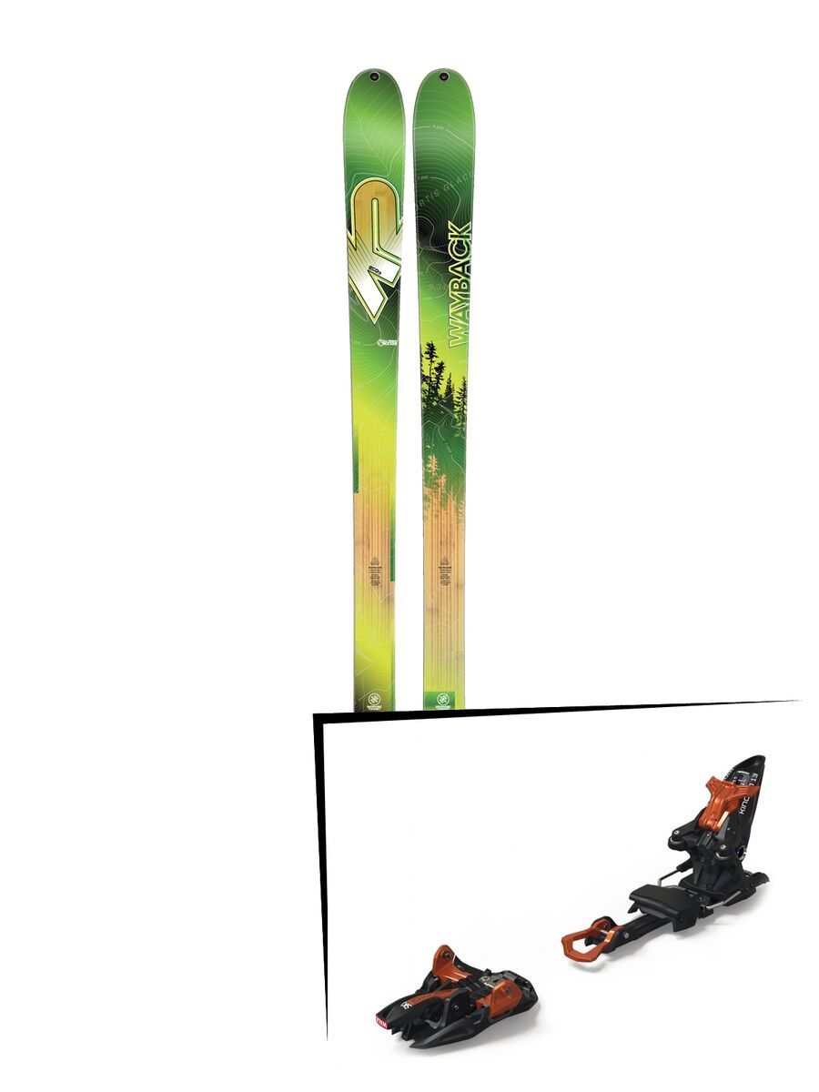 Set: K2 SKI Wayback 88 ECOre 2017 + Marker Kingpin 13 (2319335) - Bild 1