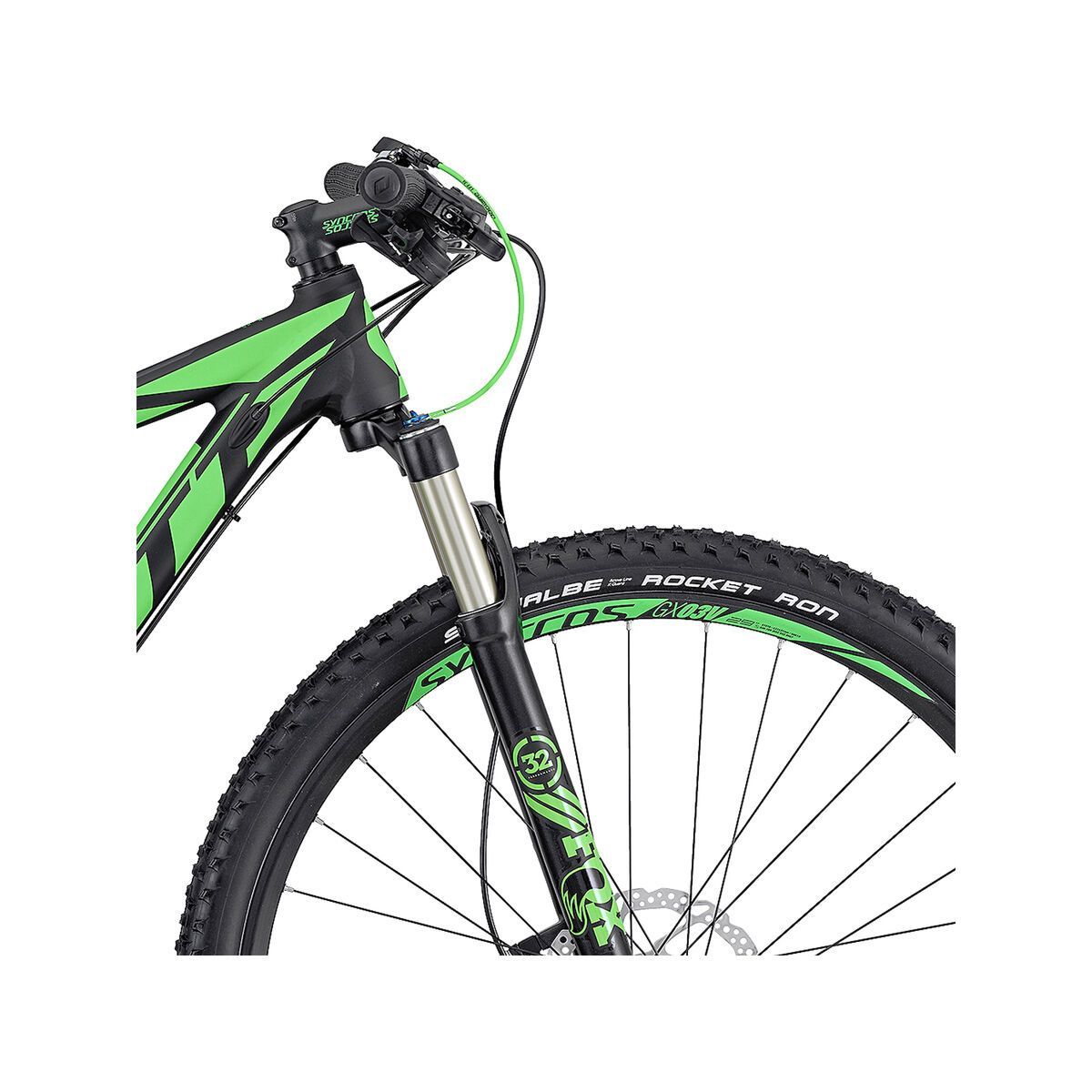Scott Scale 950, black/green - Bild 5