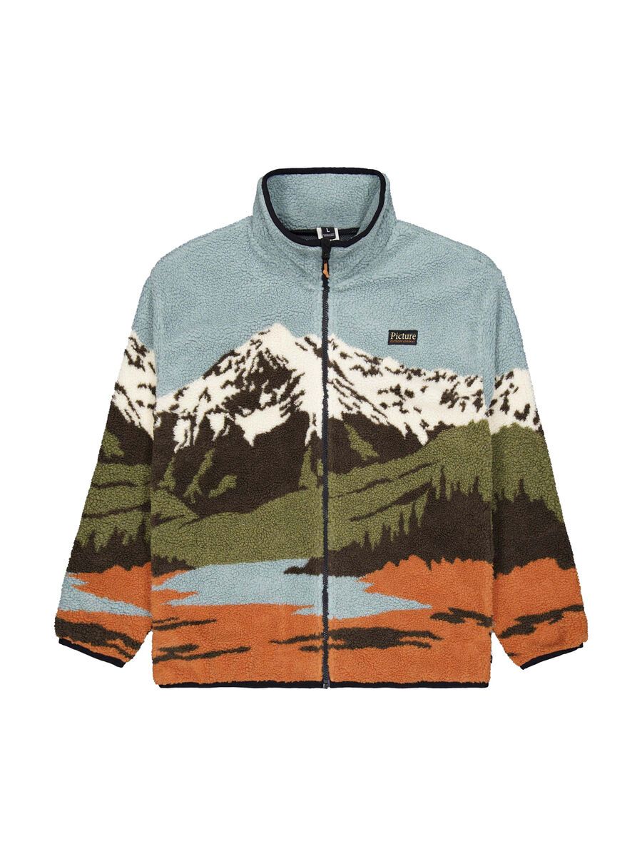 Picture Hafdals Zip Fleece, mountain - Bild 1