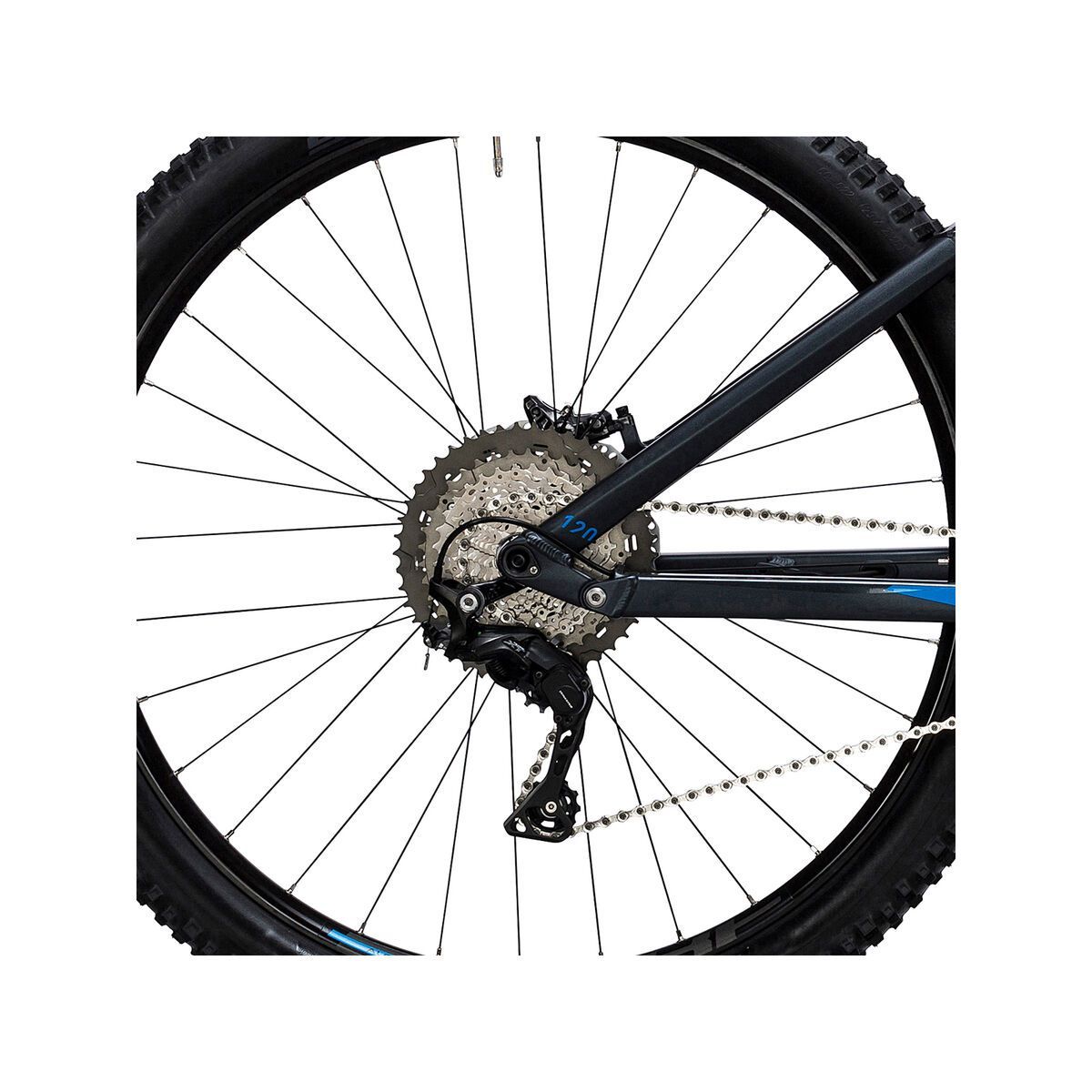 Cube Stereo Hybrid 120 HPA Race 500 29, iridium´n´flashblue - Bild 4