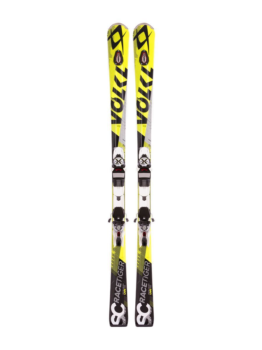 Völkl Racetiger SC UVO + xMotion 11.0 2016, neon yellow - Alpinski - Bild 1