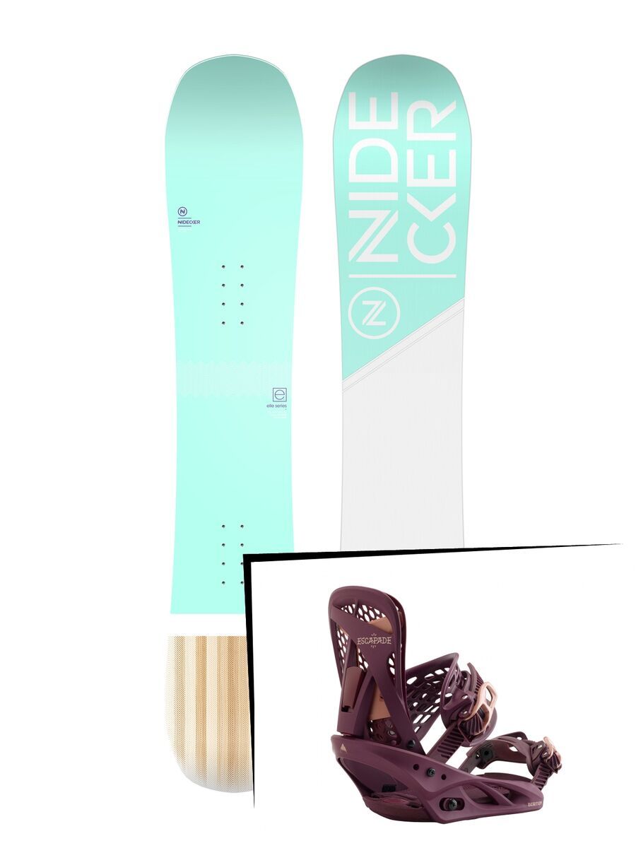Set: Nidecker Elle 2019 + Burton Escapade (2218435S) - Bild 1