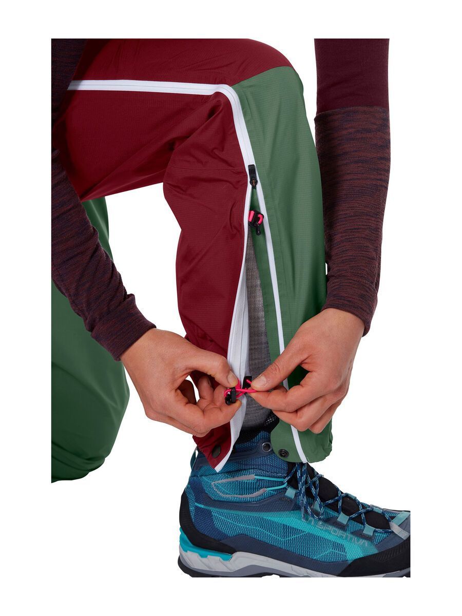 Ortovox Westalpen 3L Light Pants W, green forest - Bild 7