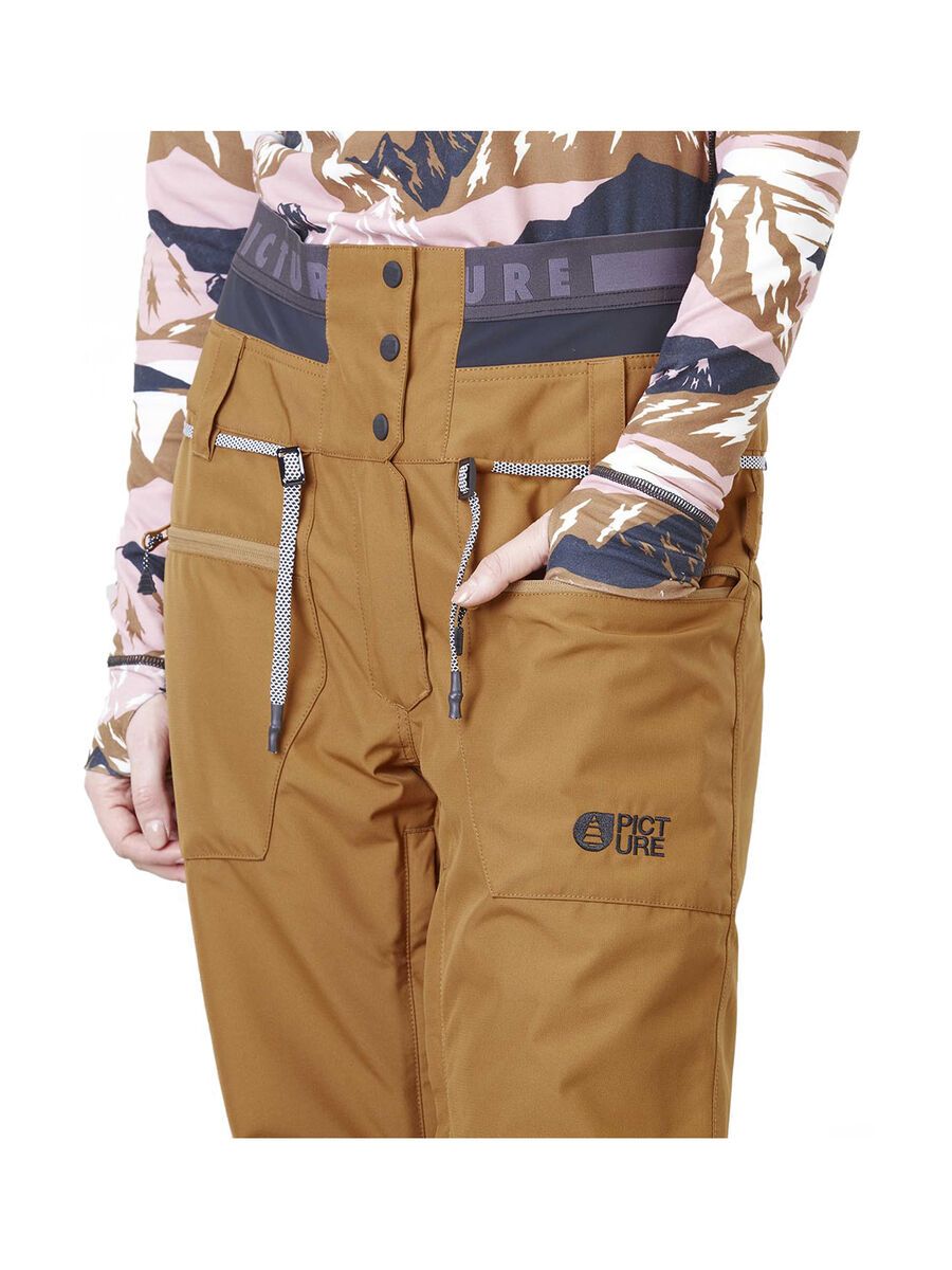 Picture Treva Pant, dark golden - Bild 4