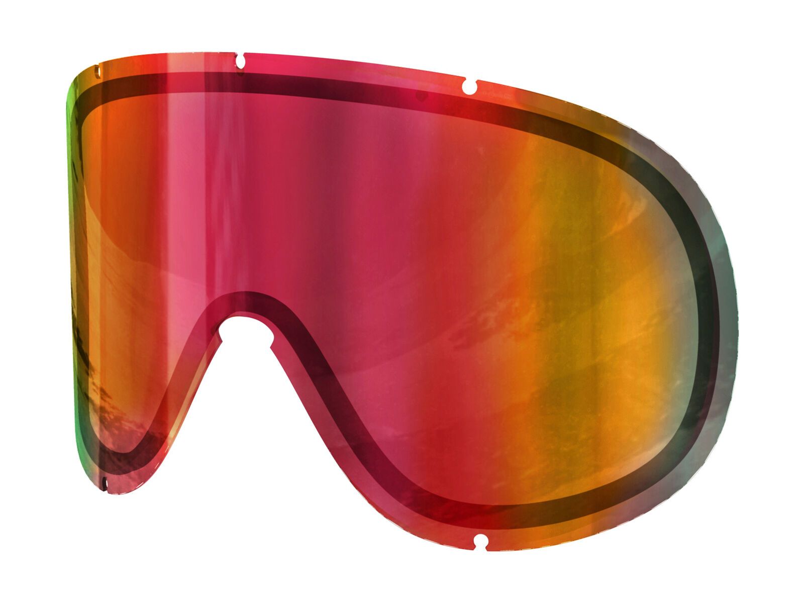 POC Retina BIG Wechselscheibe, persimmon/red mirror - Bild 1