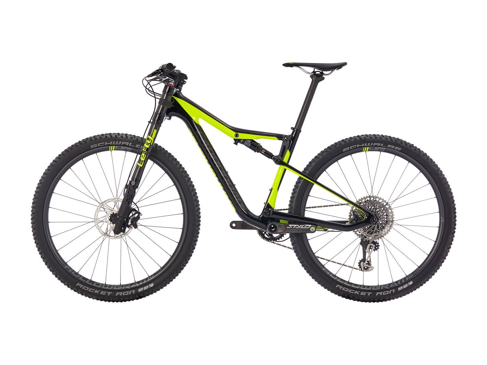 Cannondale Scalpel-Si Hi-Mod 1 27.5, jet black w/ volt and anthracite - gloss (VLT) - Bild 4