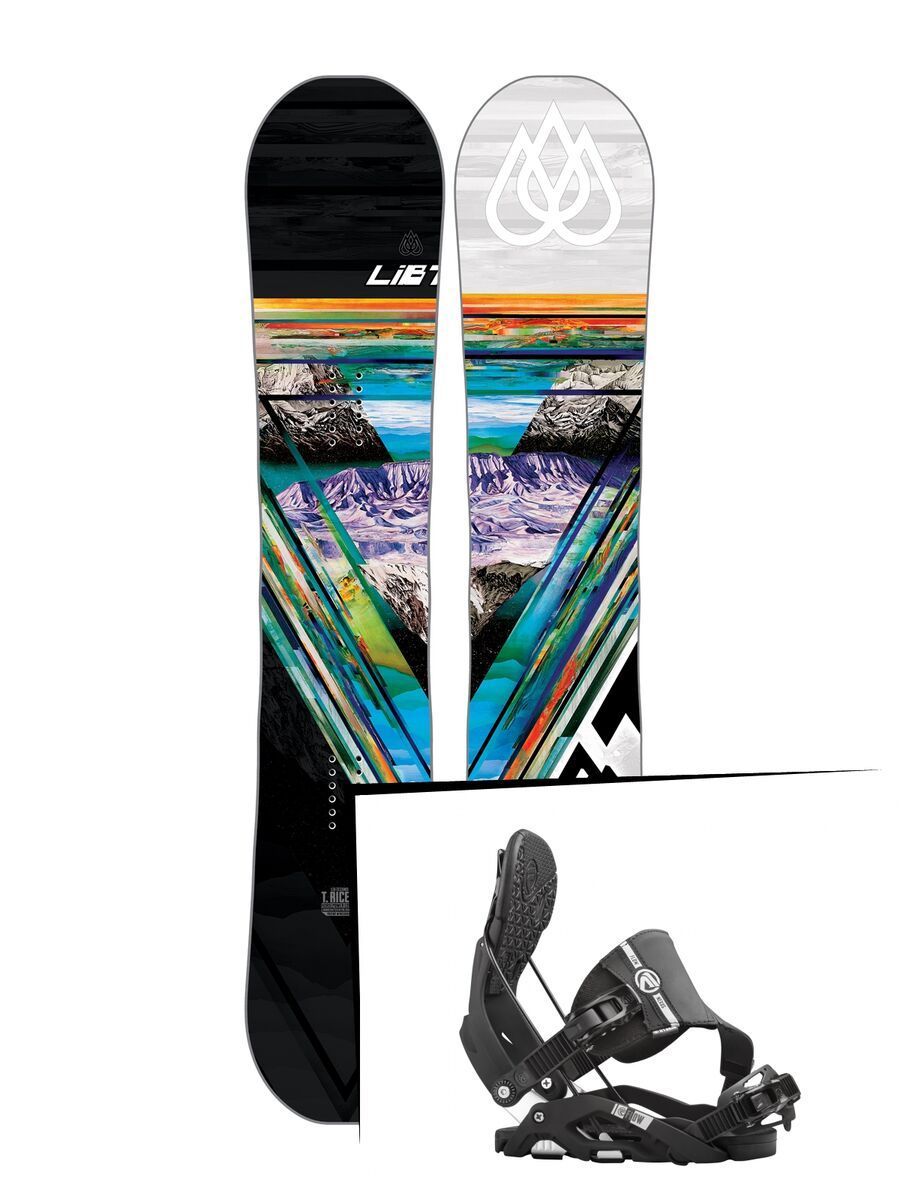 Set: Lib Tech T-Rice Pro 2017 + Flow Nexus Hybrid (1513166S) - Bild 1