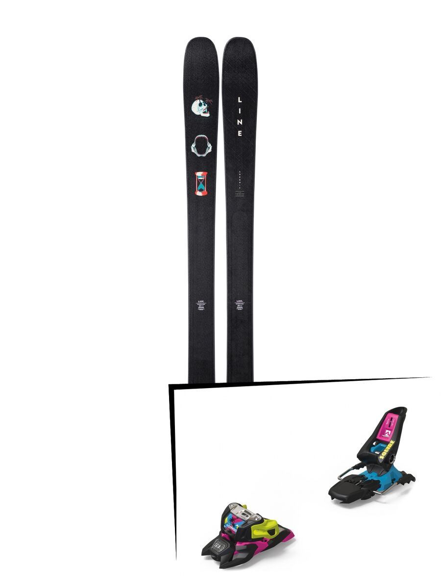 Set: Line Chronic 2019 + Marker Squire 11 ID black/pink/blue - Bild 1