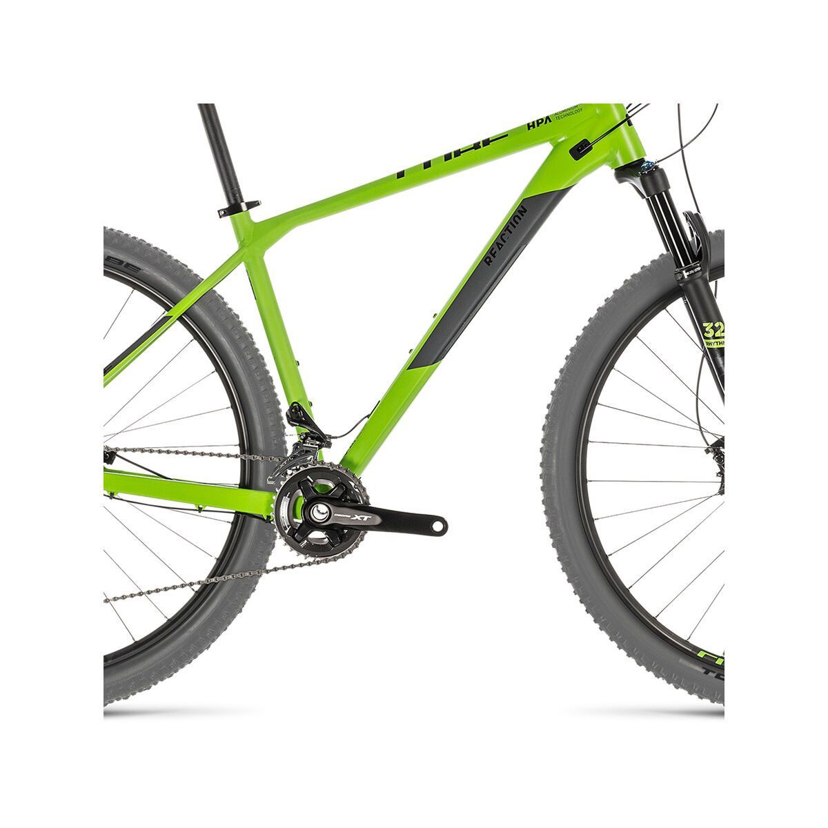 Cube Reaction SL 27.5, green´n´grey - Bild 3