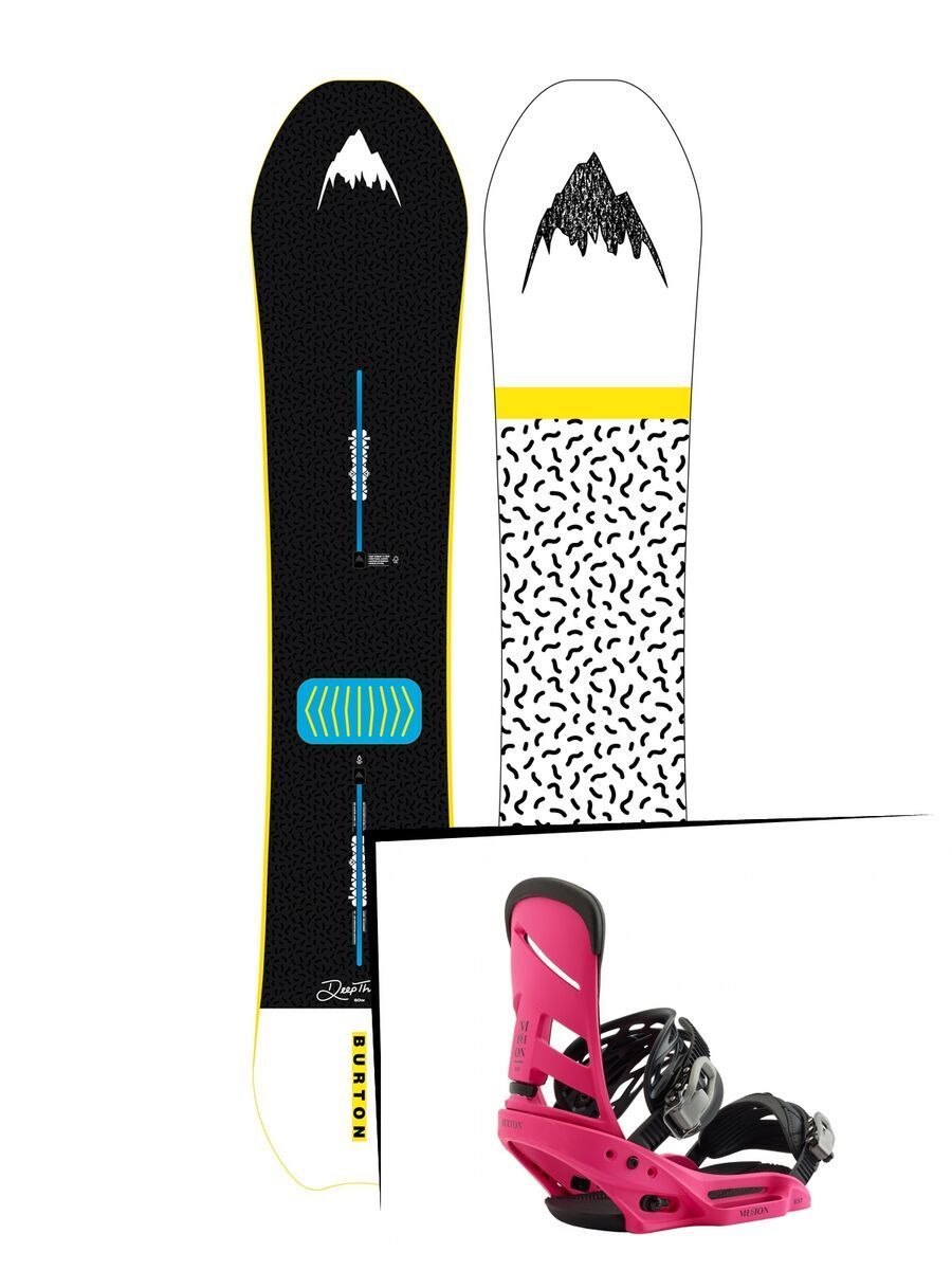 Set: Burton Deep Thinker 2019 +  Mission EST (2218414S) - Bild 1