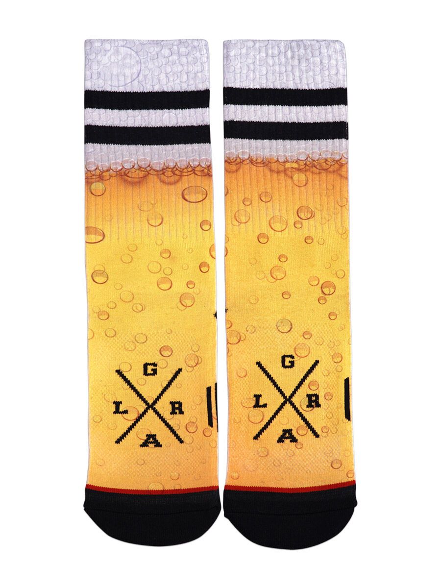 Loose Riders Technical Socks Cheers, yellow/black - Bild 2