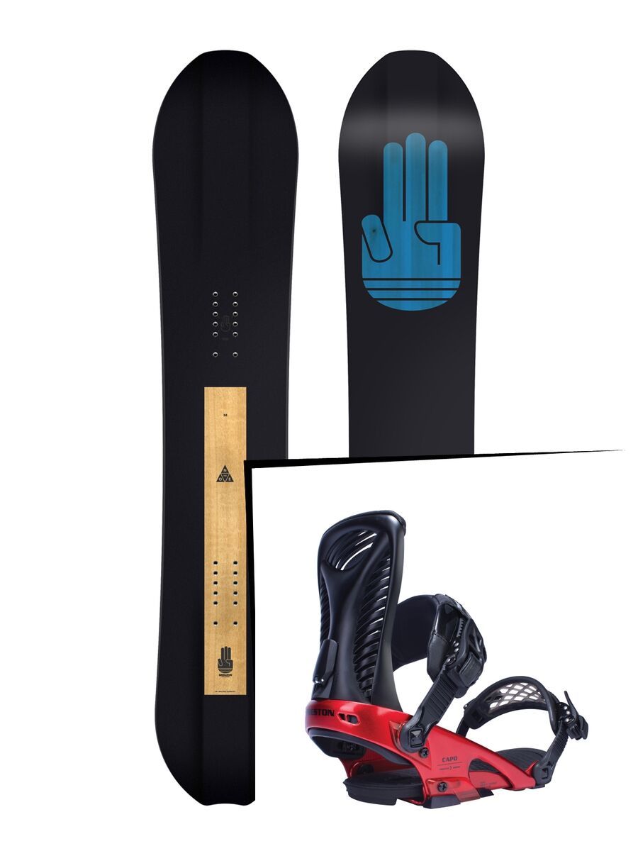 Set: Bataleon The One E.S. 2017 + Ride Capo (1770115S) - Bild 1