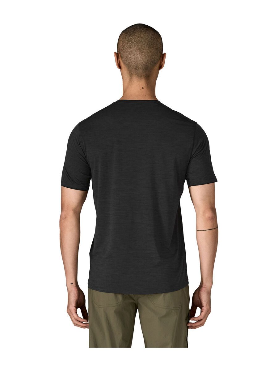 Patagonia Men's Capilene Cool Ultra Shirt, black/forge grey x-dye - Bild 3