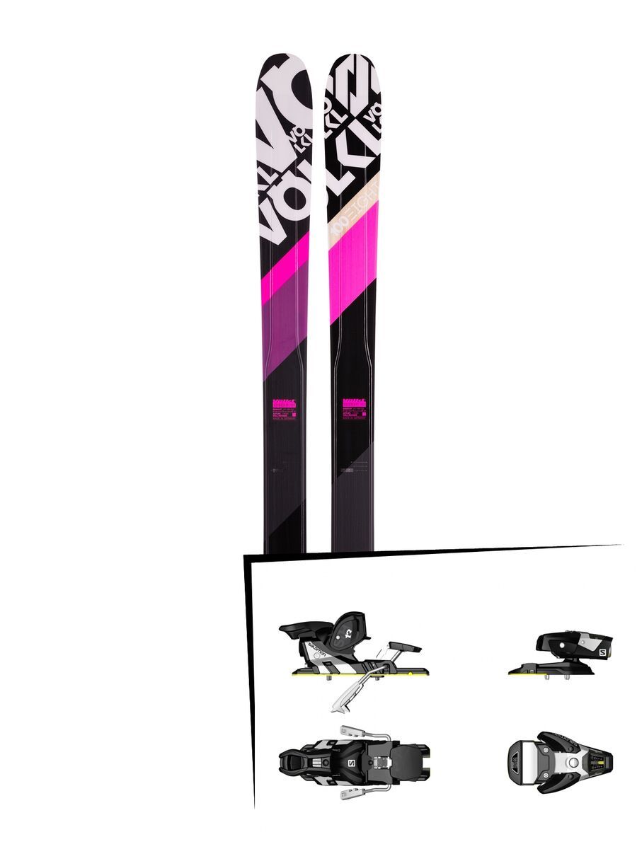 Völkl Set: 100 Eight Pink 2016 + Salomon STH2 WTR 13 - Bild 1