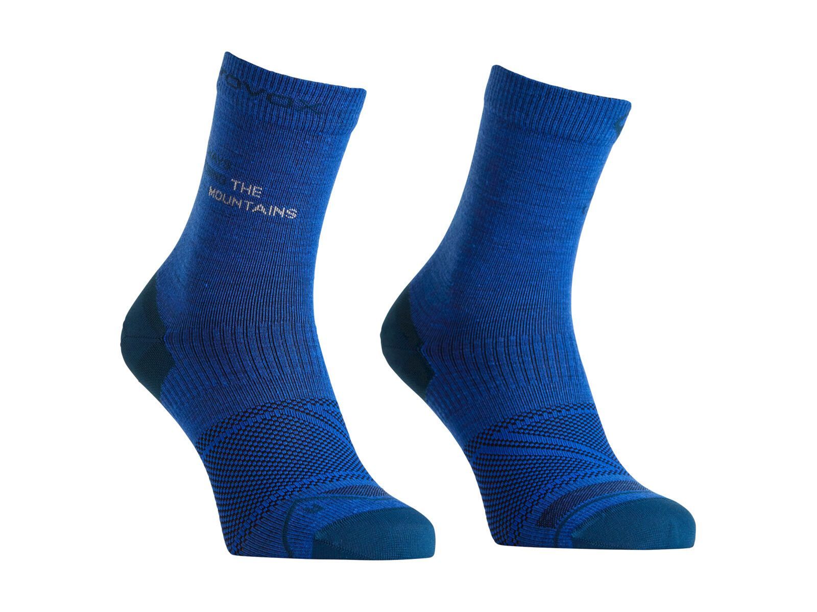 Ortovox Alpine Light Comp Mid Socks M, blue note - Bild 1