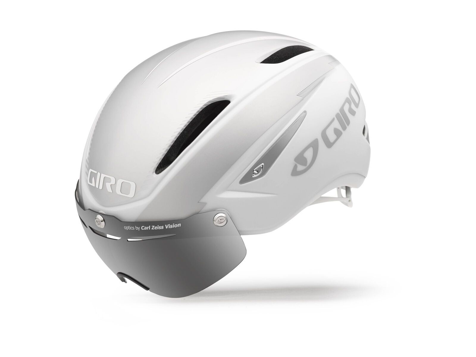 Giro Air Attack Shield, matte white/silver - Bild 1