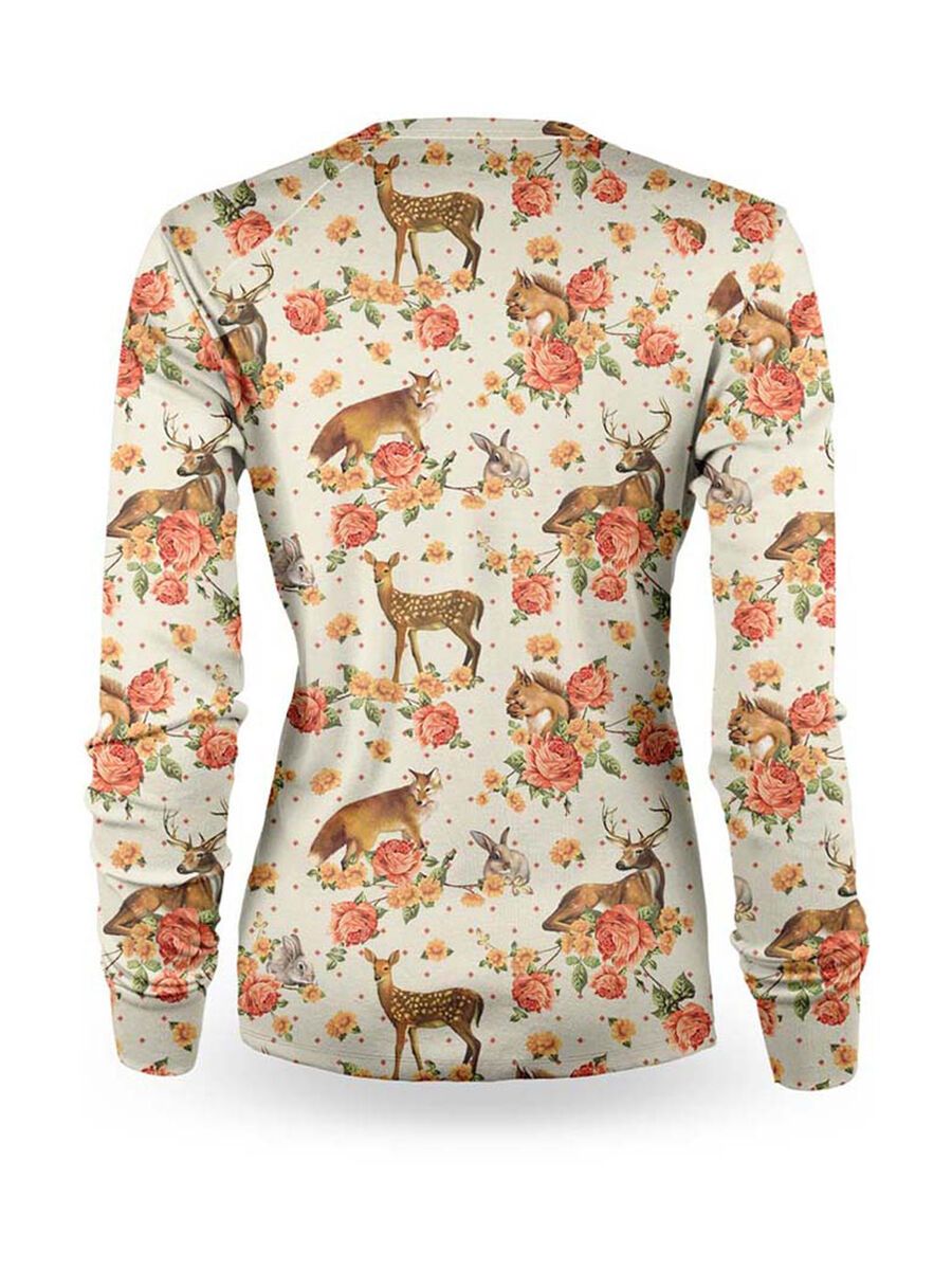 Loose Riders C/S Women's Jersey LS Forest Animals - Bild 2
