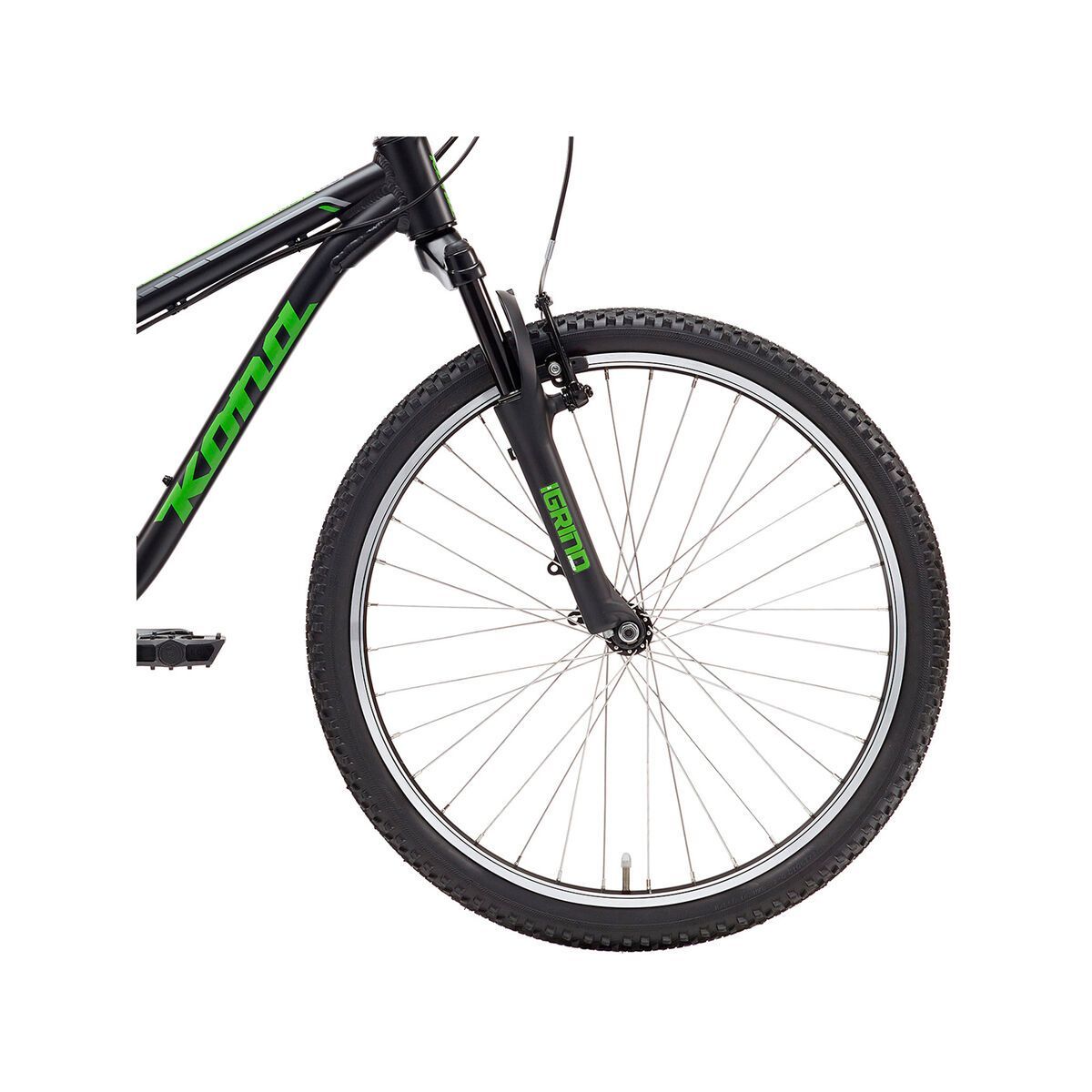 Kona Hula, matt black/green/silver - Bild 2