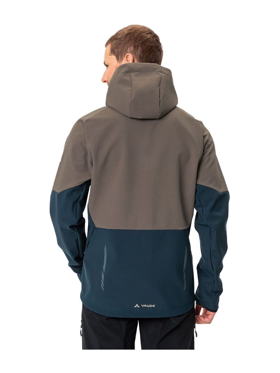 Vaude Men's Qimsa Softshell Jacket, coconut/dark sea - Bild 4
