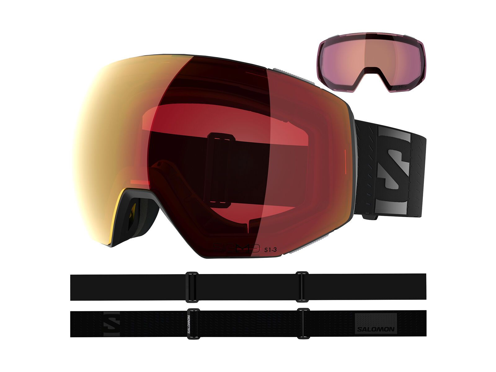 Salomon Radium Prime + WS, Sigma Photochromic Poppy Red / black - Bild 5