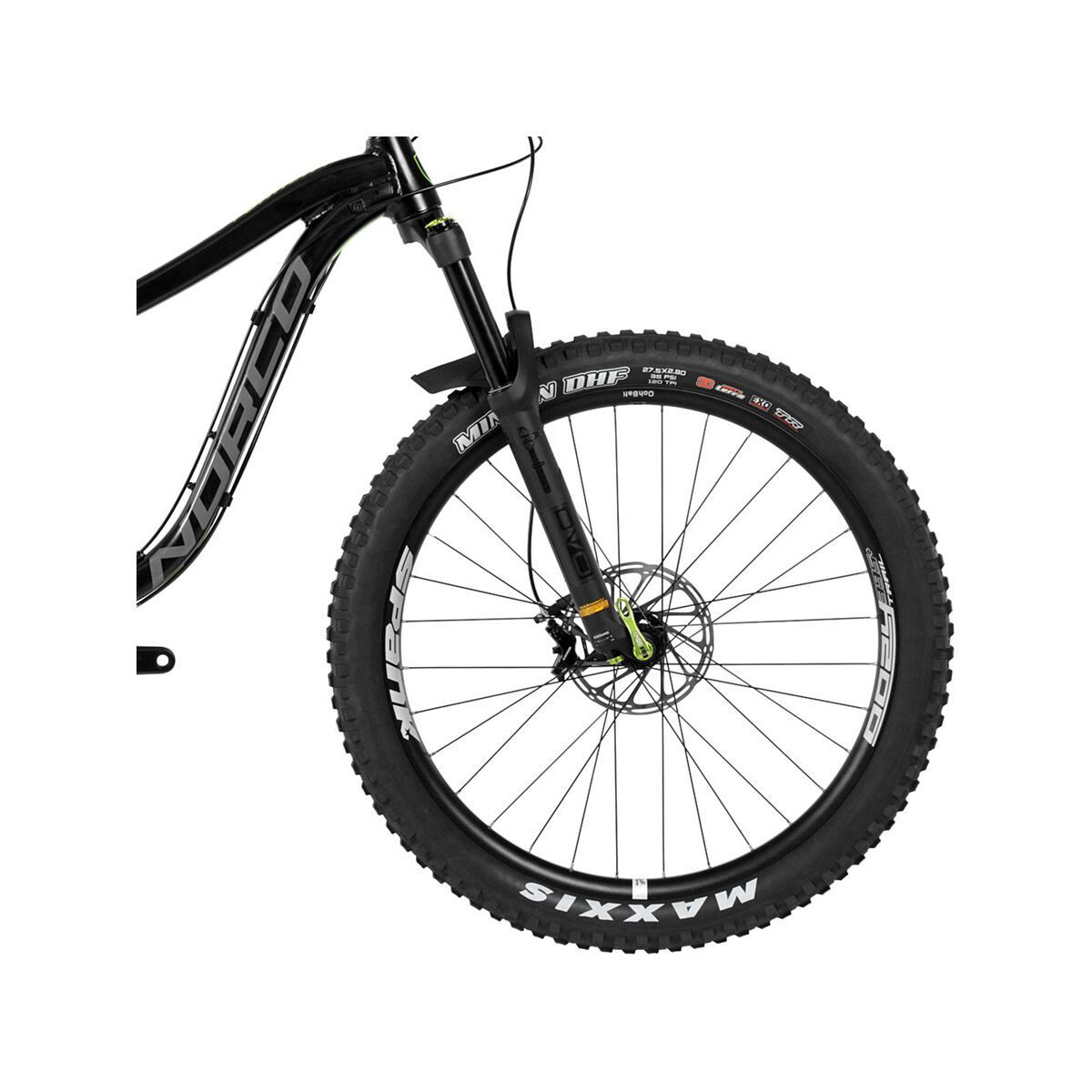 Norco Torrent FS+ 7.1, black/grey/green - Bild 2