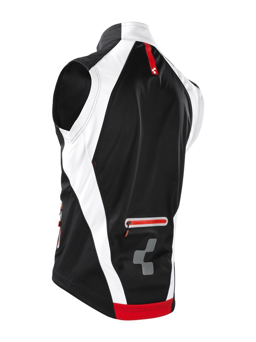 Cube Blackline Windweste, black´n´white´n´red - Bild 2