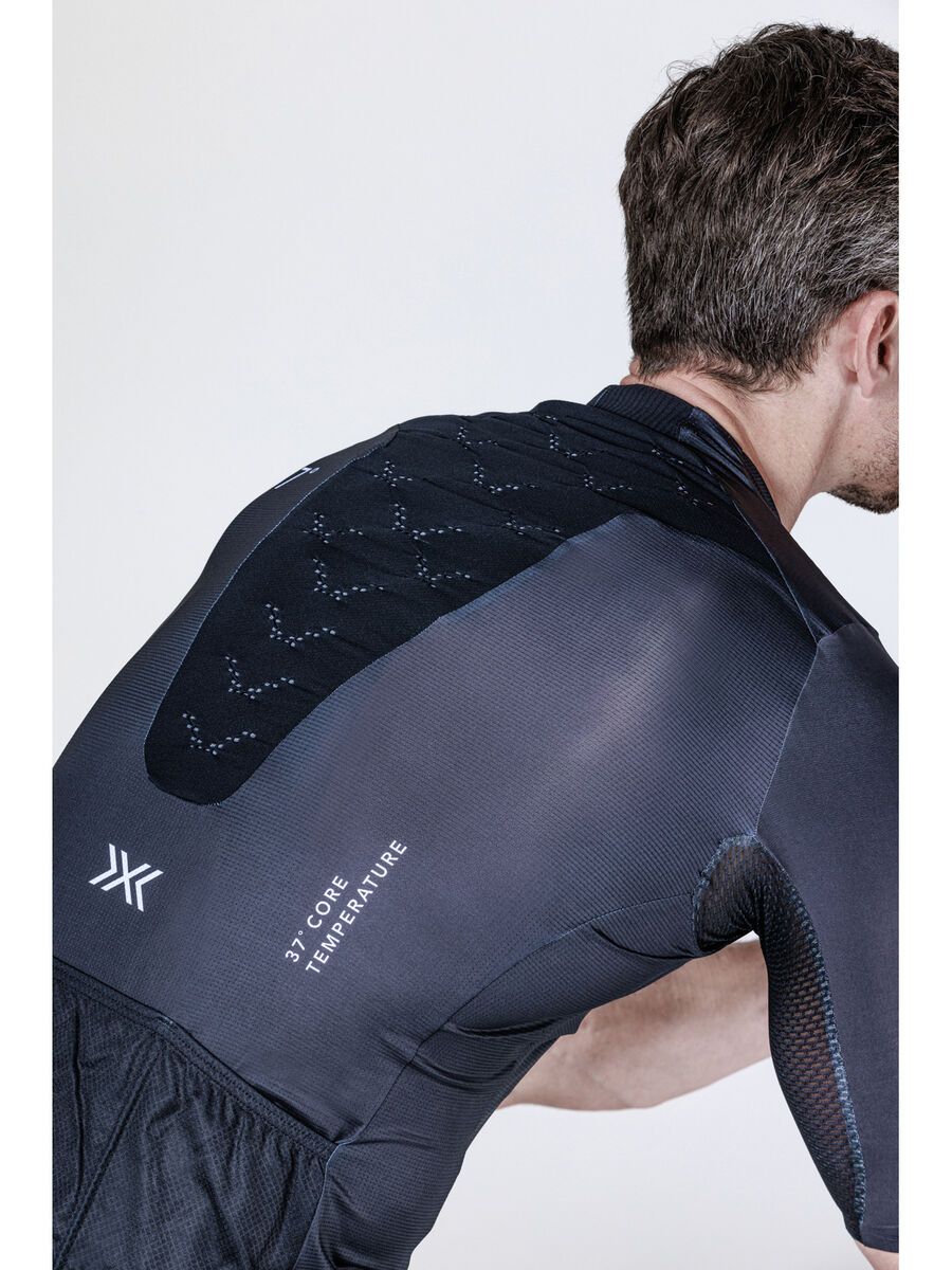 X-Bionic Corefusion Men's Cycling Short Sleeve Aero Jersey, opal black - Bild 8