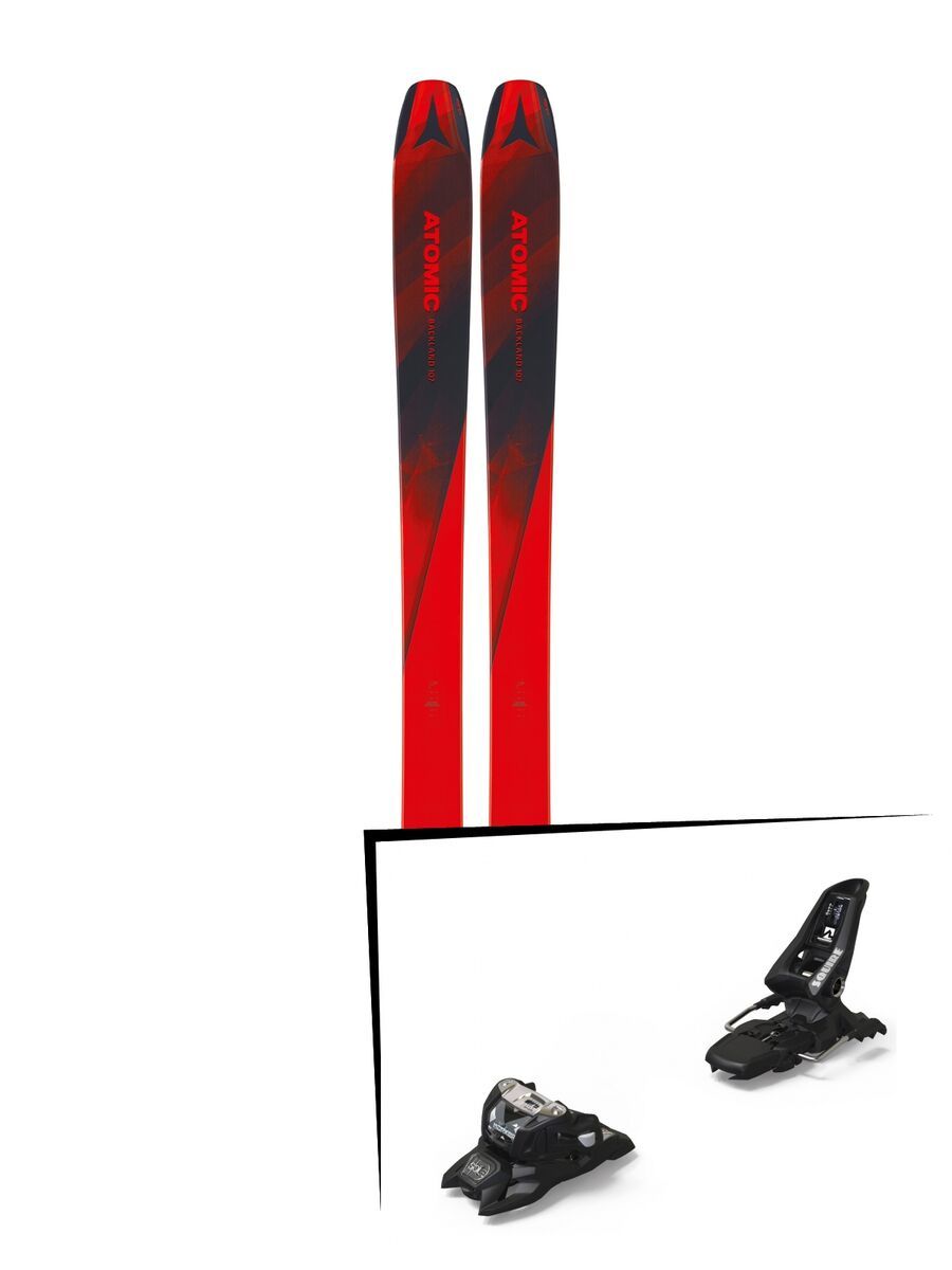 Set: Atomic Backland 107 2019 + Marker Squire 11 ID black - Bild 1