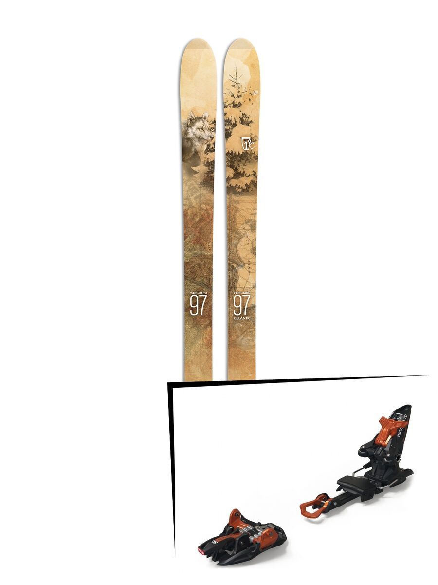 Set: Icelantic Vanguard 97 2017 + Marker Kingpin 10 (2319333) - Bild 1