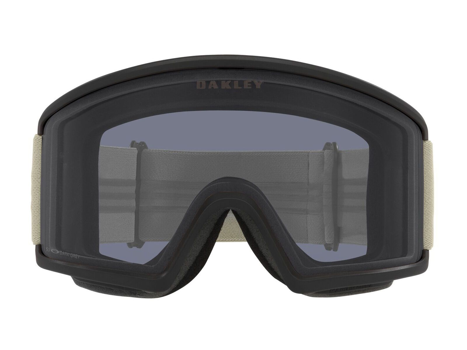 Oakley Target Line L, Dark Grey / sand - Bild 2
