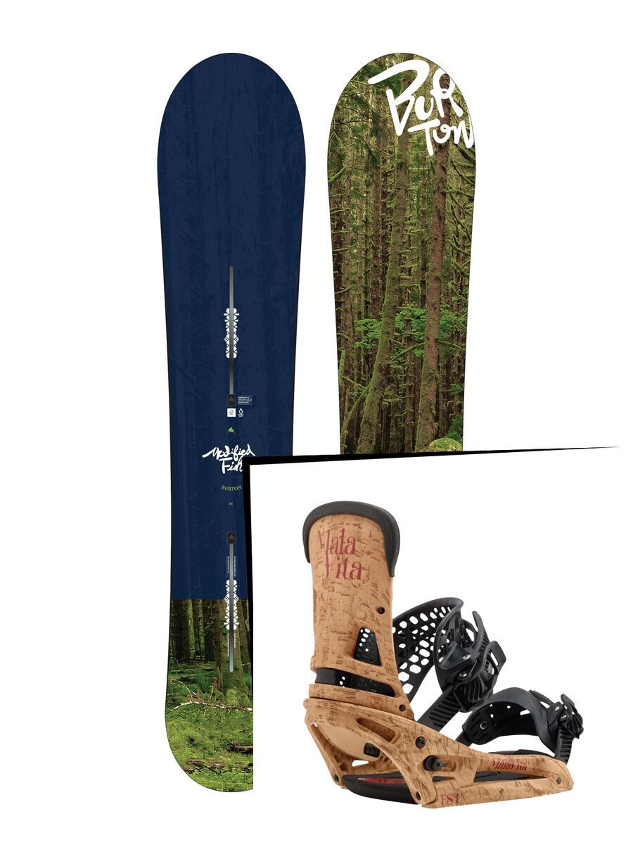 Set: Burton Modified Fish 2017 +  Malavita EST (1712867S) - Bild 1