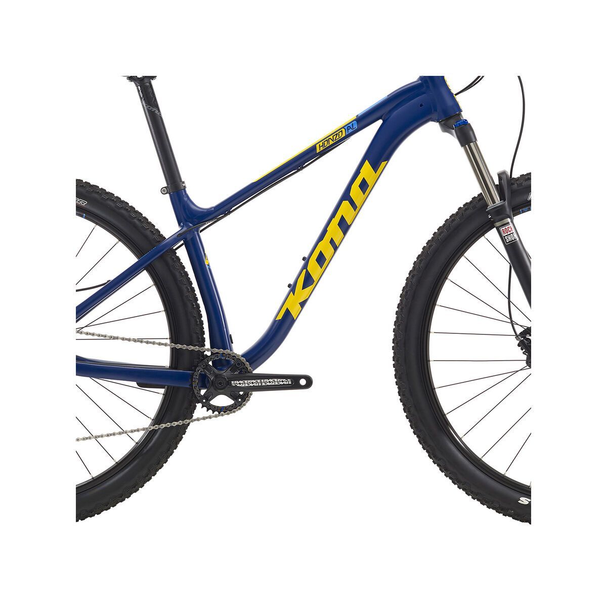 Kona Honzo AL, matt navy w/ gloss yellow & blue decals - Bild 3