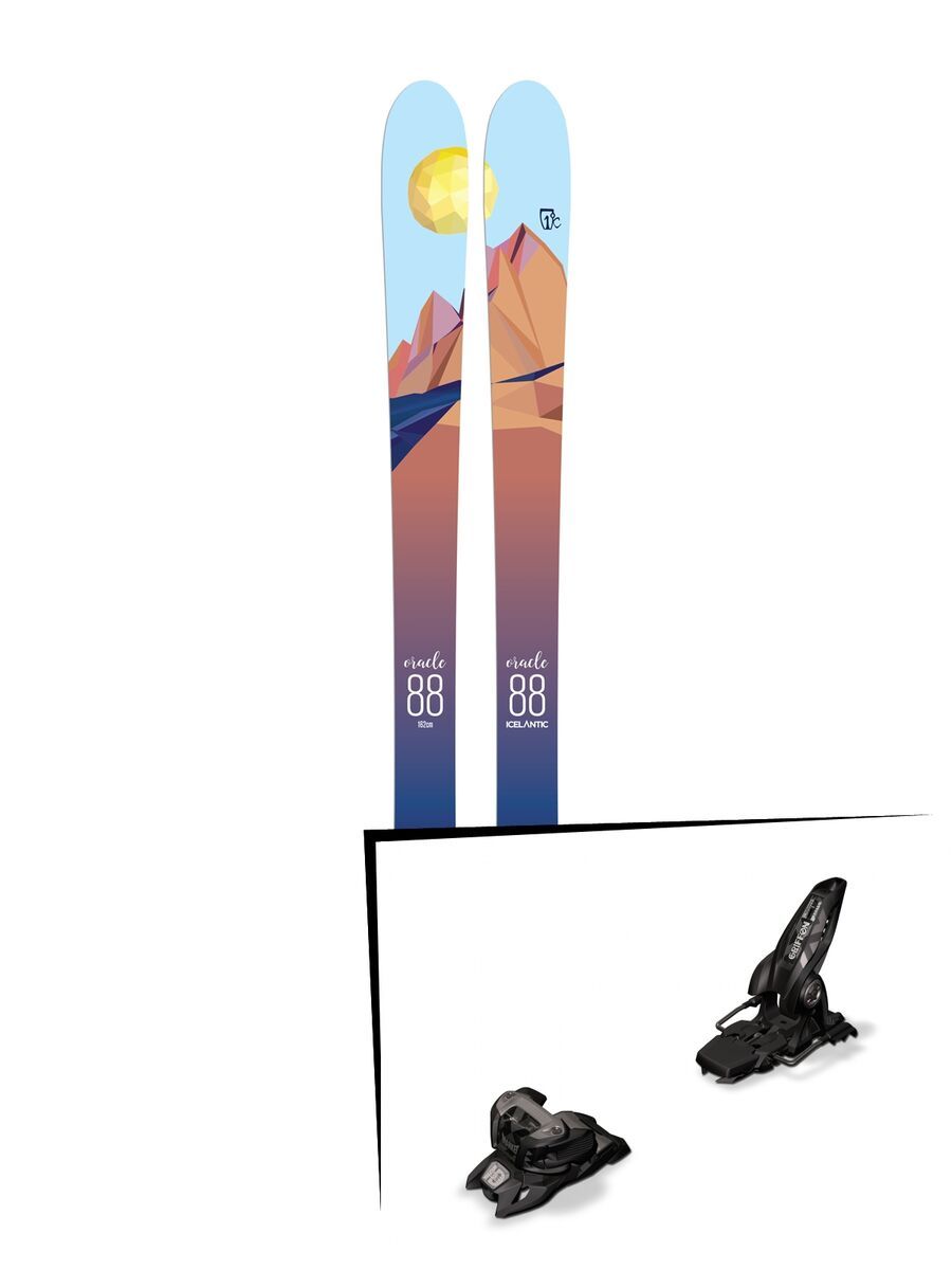 Set: Icelantic Oracle 88 2018 + Marker Griffon 13 ID black - Bild 1