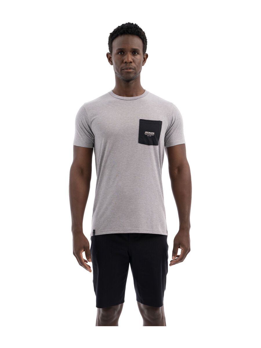 Specialized Pocket Tee, charcoal - Bild 4
