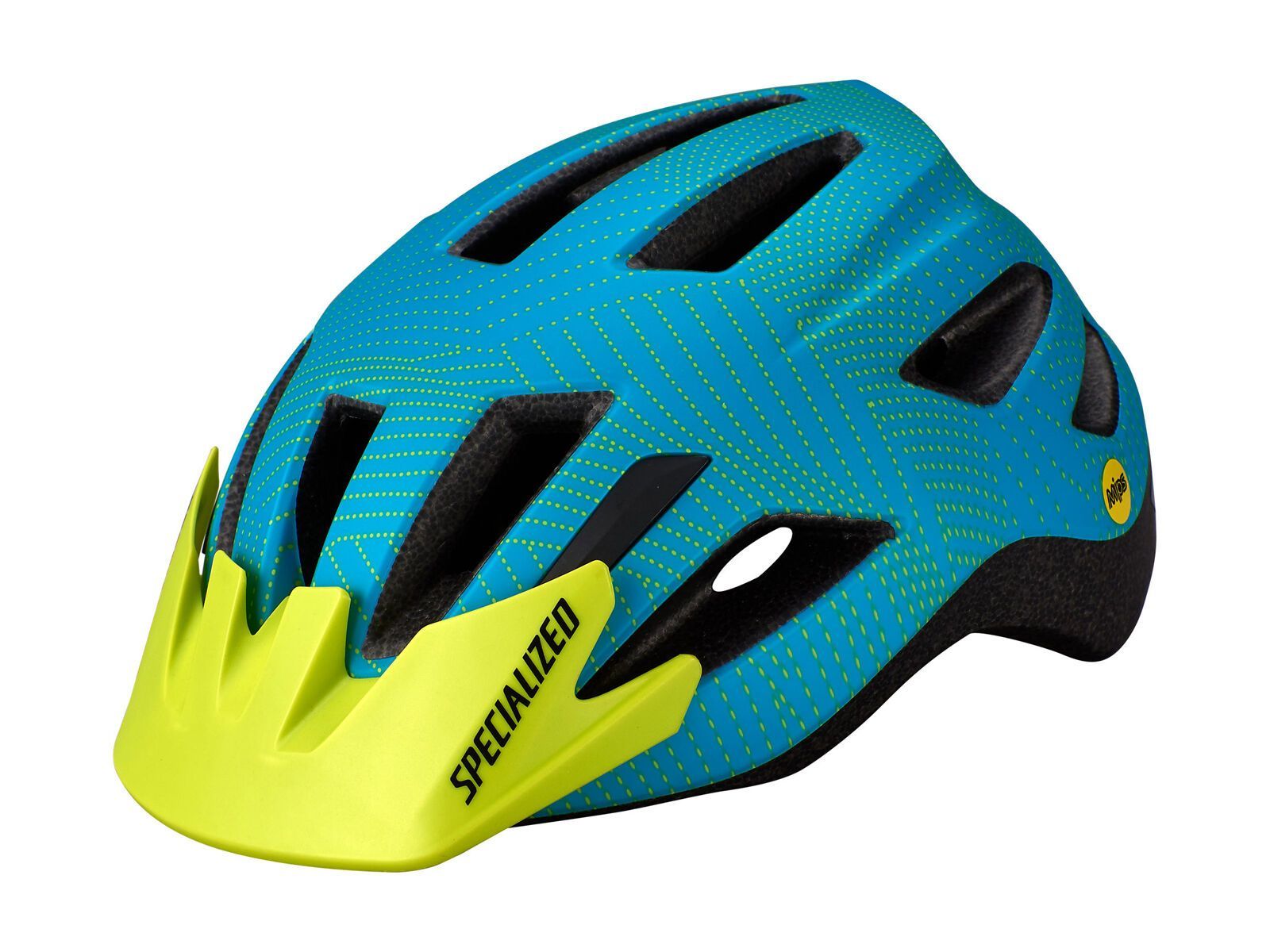 Specialized Shuffle Child LED MIPS (ANGi komp.), aqua/hyper green dot plane - Bild 1